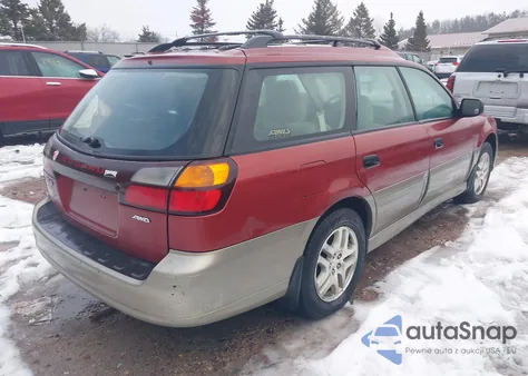 2004 Subaru Outback from USA, damaged, VIN 4S3BH675447622586